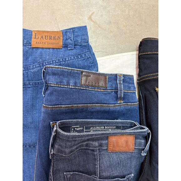 Lot Designer Jeans Women’s DVF Escada Ralph Lauren Levi’s Cambio Denim - Picture 3 of 16